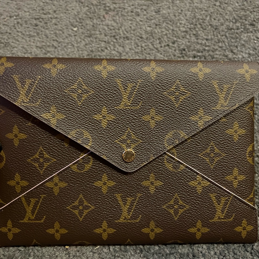 Louis Vuitton▪️Kirigami large pouch monogram with pink